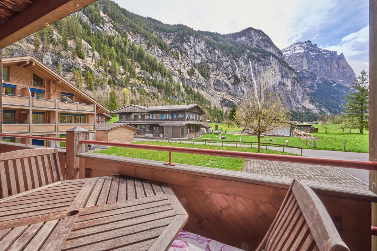 Apartment Mountain View, Luxury, Spacious With Best Views Lauterbrunnen Dış mekan fotoğraf