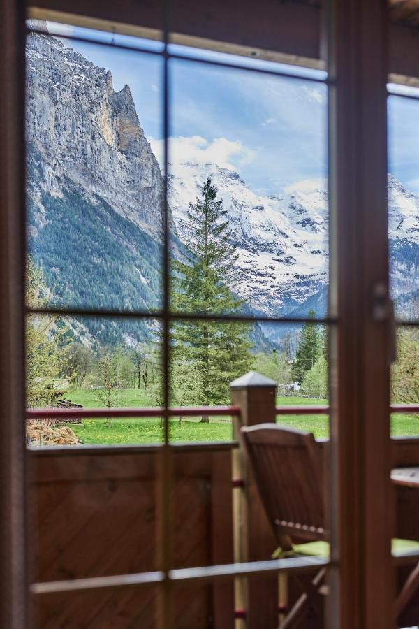 Apartment Mountain View, Luxury, Spacious With Best Views Lauterbrunnen Dış mekan fotoğraf